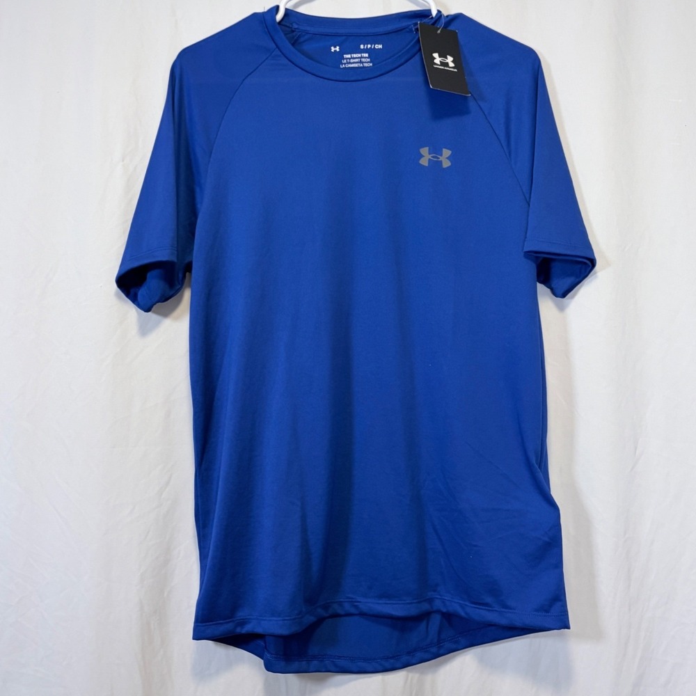 Under‎ Armour Tech 2.0 Short Sleeve Tee Royal Blue Loose Fit Small